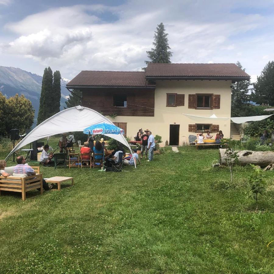 Domaine Bellevie Bnb Vex Exterior photo