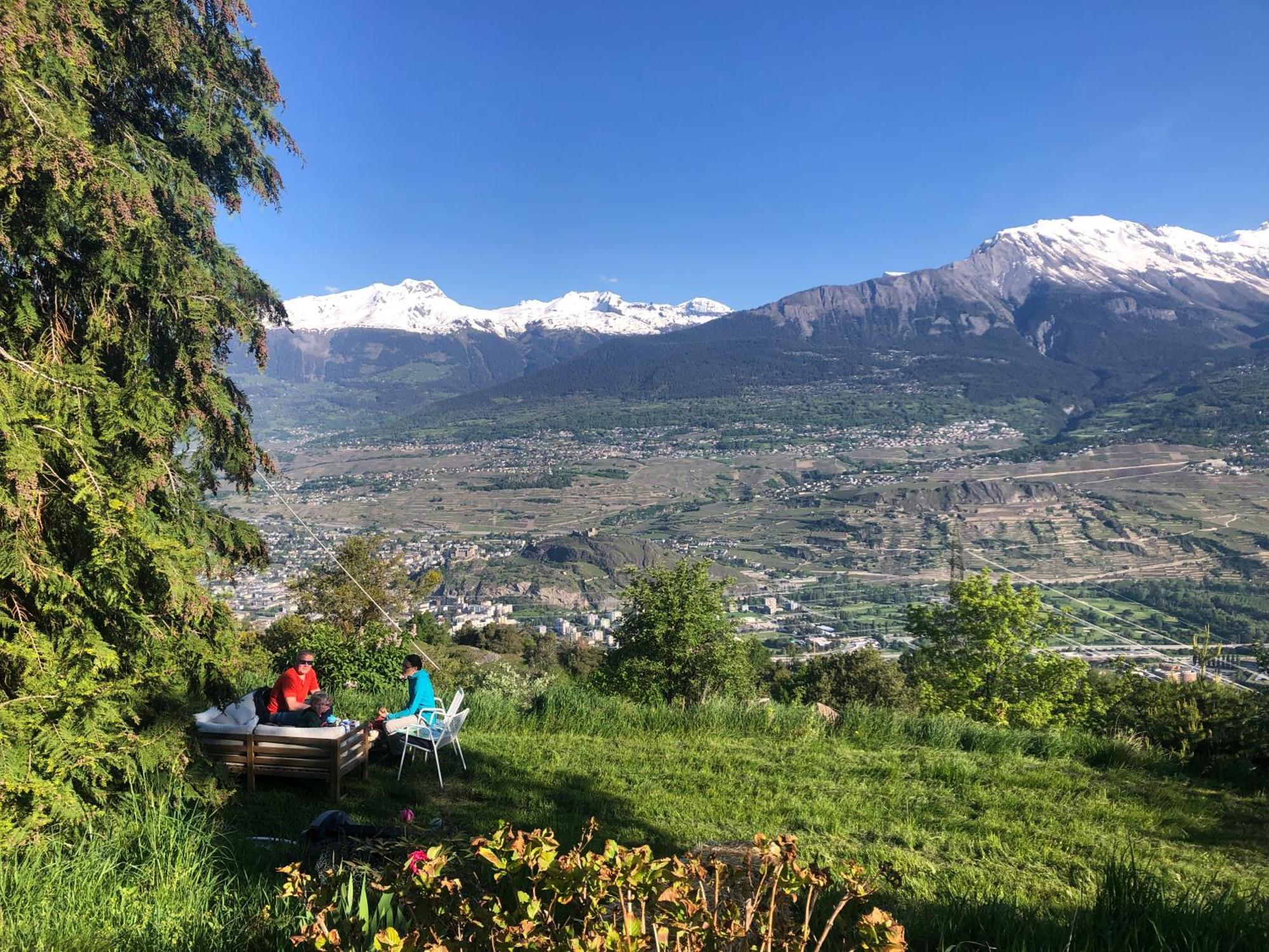 Domaine Bellevie Bnb Vex Exterior photo